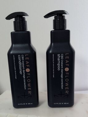 Black Instant Damage Correction Shampoo And Conditioner (500 ml Each)